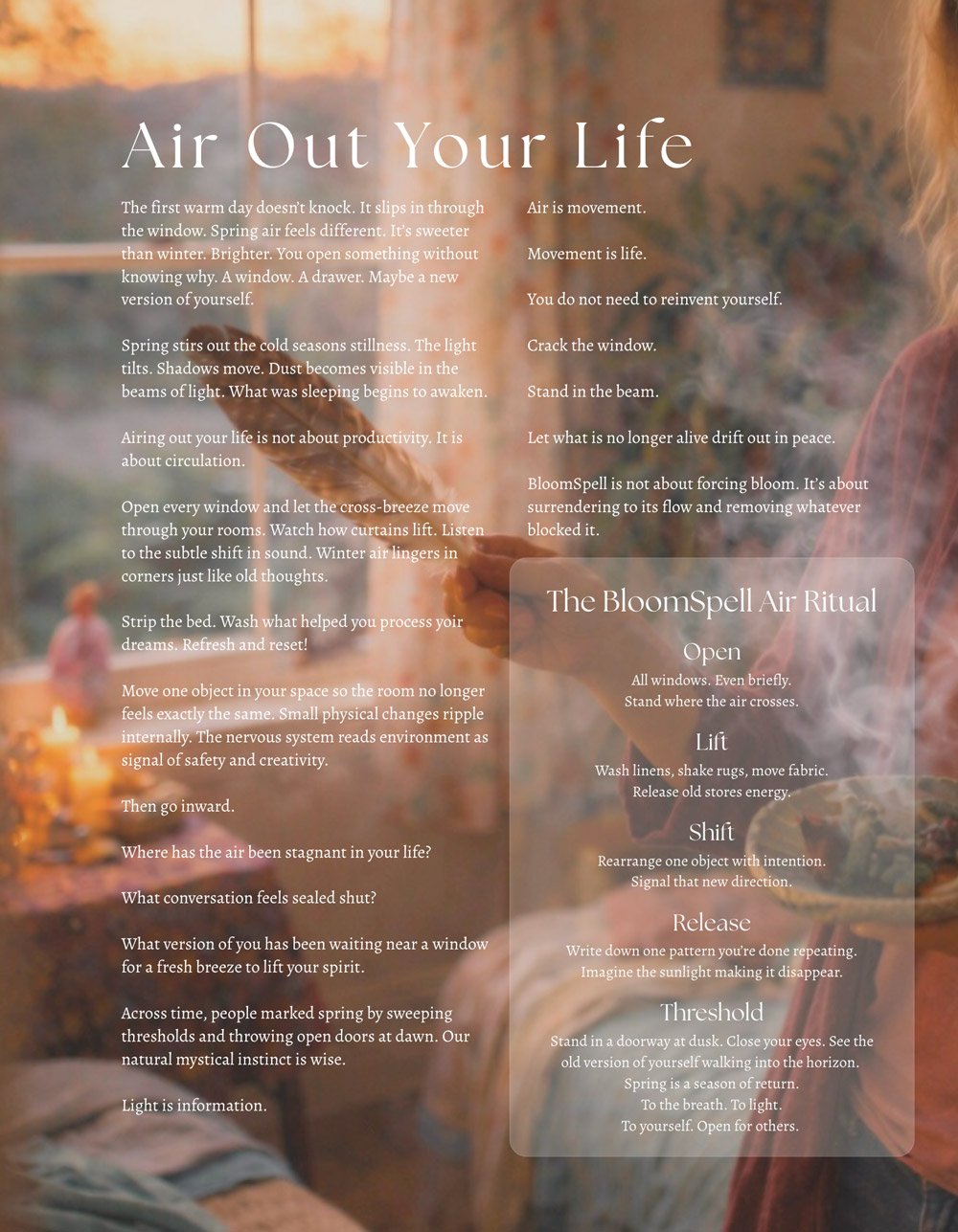 Chakra Cozy Issue 001 - Air Out Your Life