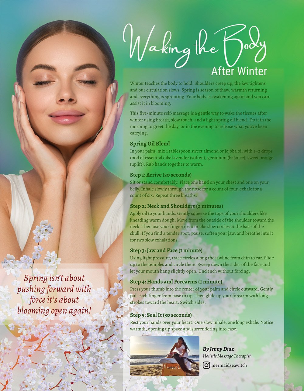 Chakra Cozy Issue 001 - Waking the Body After Winter